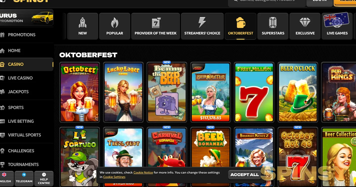 games and slots – Spinsy: Spinsy support channels